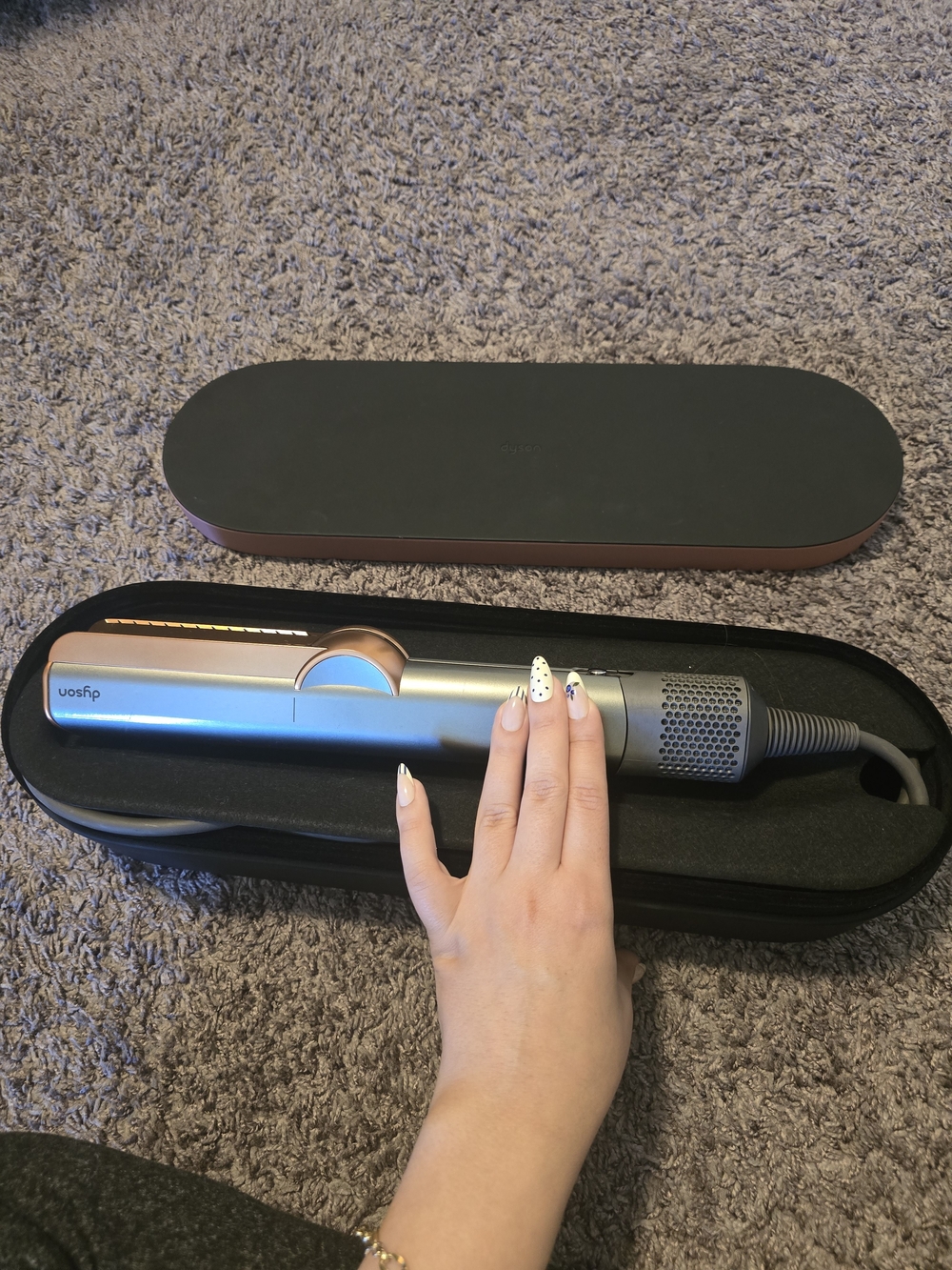Dyson Airstraightener & Style Silver Hair Styler - Silver